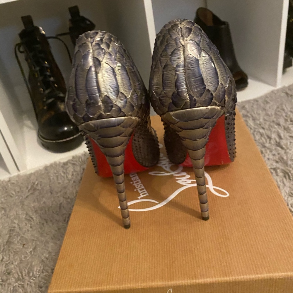 Christian Louboutin So Kate Python - image 4